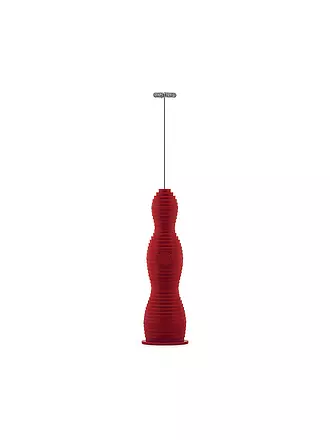 ALESSI | Milchschäumer Pulcina Rot | 